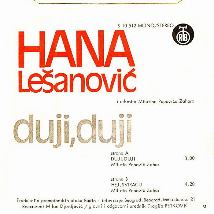 Hana Lesanovic 1977 z