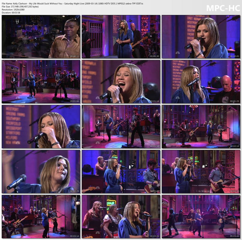 saturday night live kelly clarkson breakaway