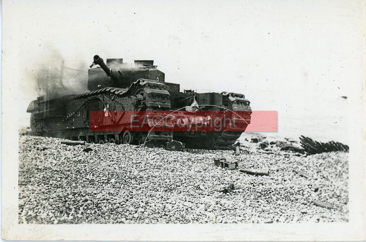 Kämpfe Operation Jubilee Dieppe Raid Panzer Tank