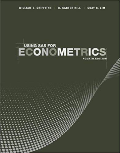 Using SAS for Econometrics, 4th (Edition) Using SAS for Econometrics, 4th (Edition)