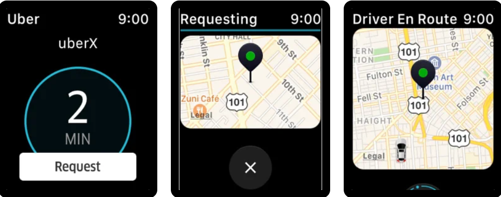 Uber watchOS