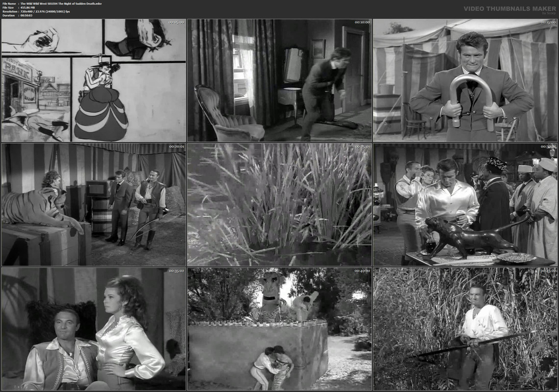 The Wild Wild West S01E04 The Night of Sudden Death.mkv