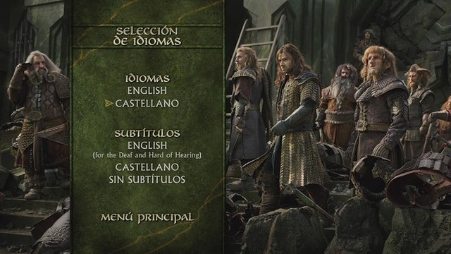 2 - El Hobbit: La Batalla de los 5 Ejércitos [DVD9Full] [PAL] [Cast/Ing] [Sub:Varios] [Fantástico] [2014]