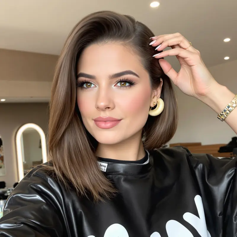 Timeless Glam: The Luxe Bob Revelation - short hair old money