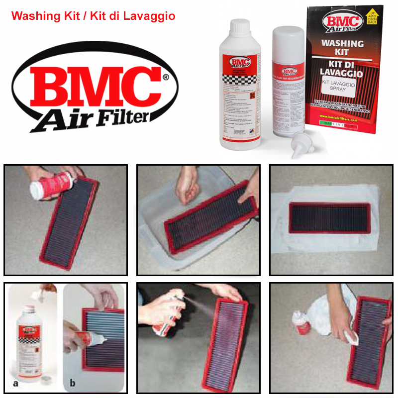 Kit Pulizia Lavaggio SPRAY BMC - WA200-500 