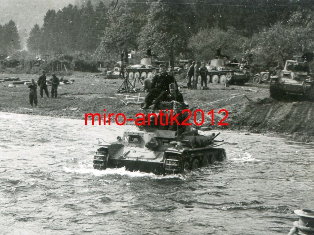 Foto, Wehrmacht, Panzer, Panzerkampfwagen 38 (t)