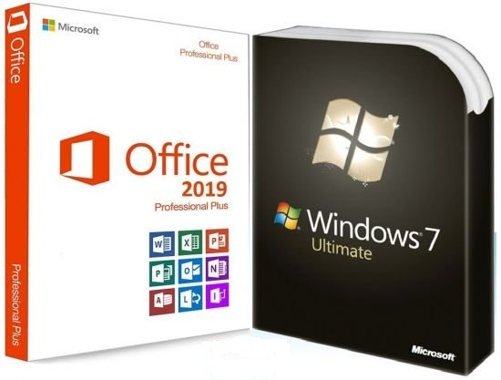 Windows 7 SP1 Ultimate With Office Pro Plus 2019 VL Preactivated July 2021