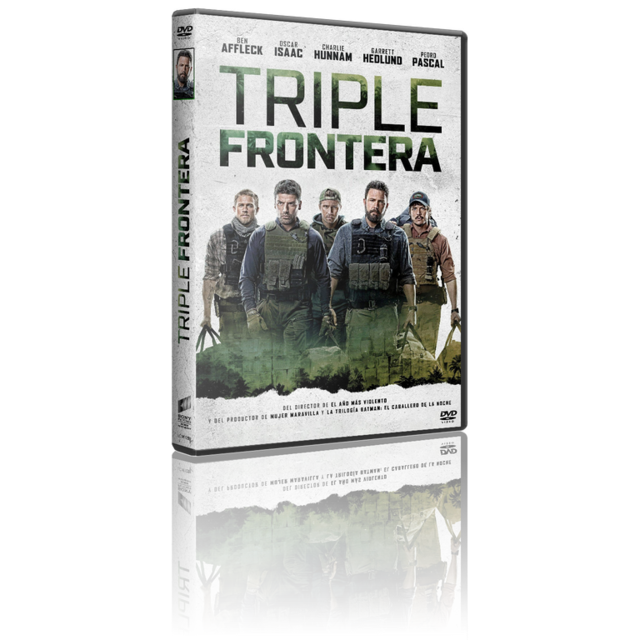 Portada - Triple Frontera [DVD9 Custom][Pal][Cast/Ing/Fra][Sub:Varios][Acción][2019]