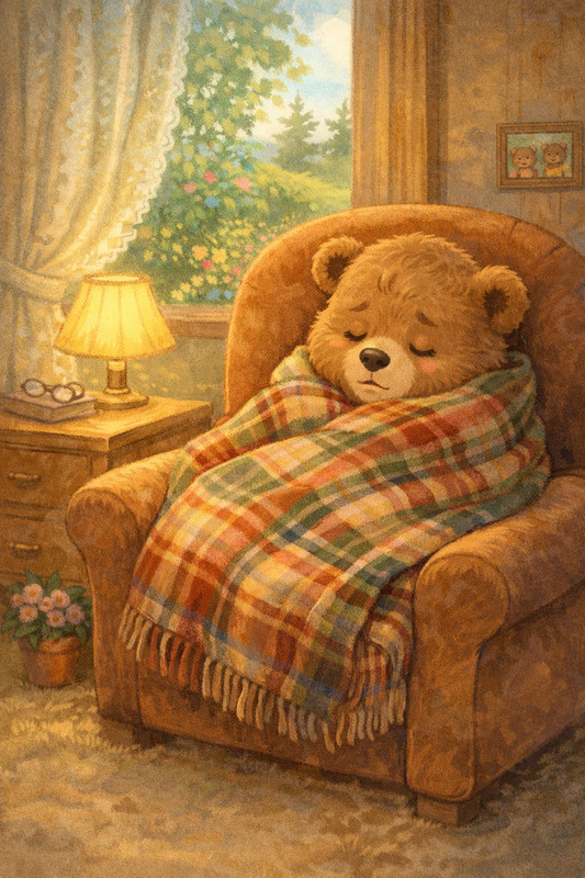 Бабуся усміхнулася і заплющила очі.