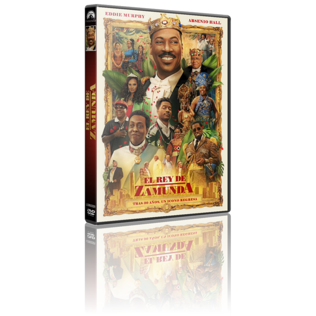Portada - El Rey de Zamunda [2021] [DVD9 Custom] [Pal] [Cast/Ing/Ita] [Sub:Varios] [Comedia]