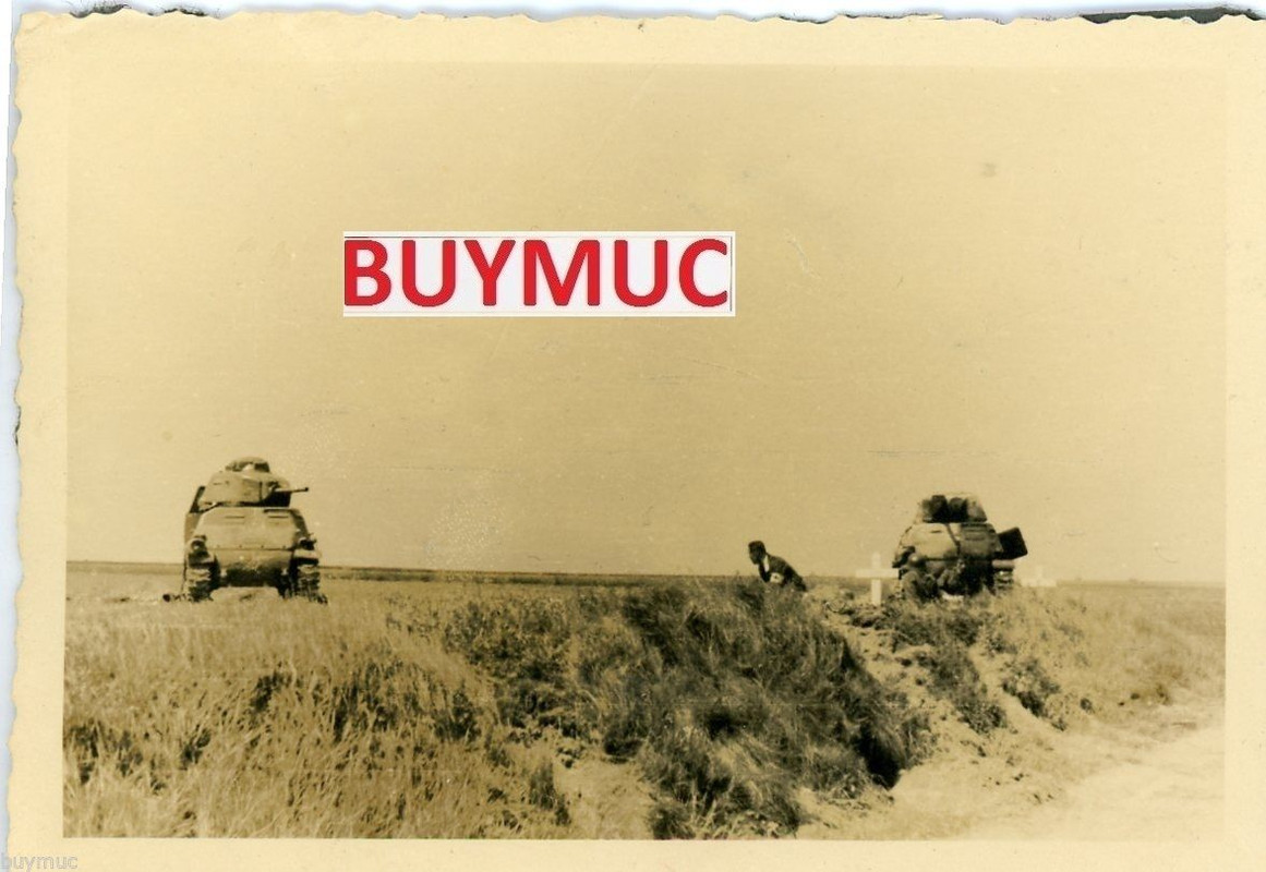 FOTO FRANCE ZERSTÖRTE TANK PANZER BELGIEN