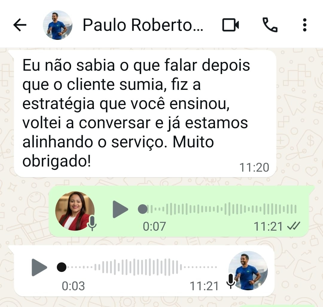 Resultados de Vendas no WhatsApp