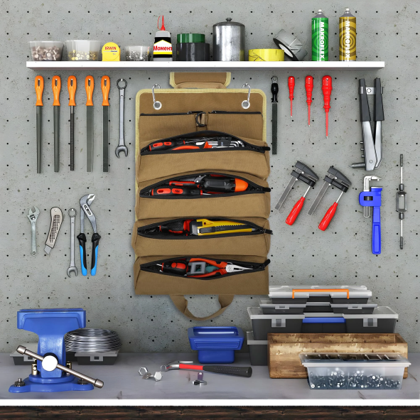 Premium Roll-Up Tool Bag