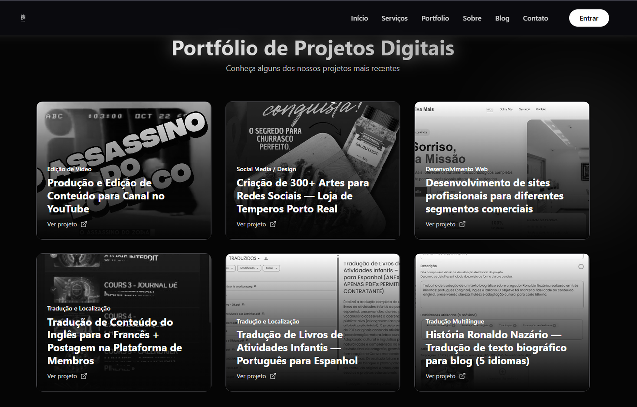 Site profissional
