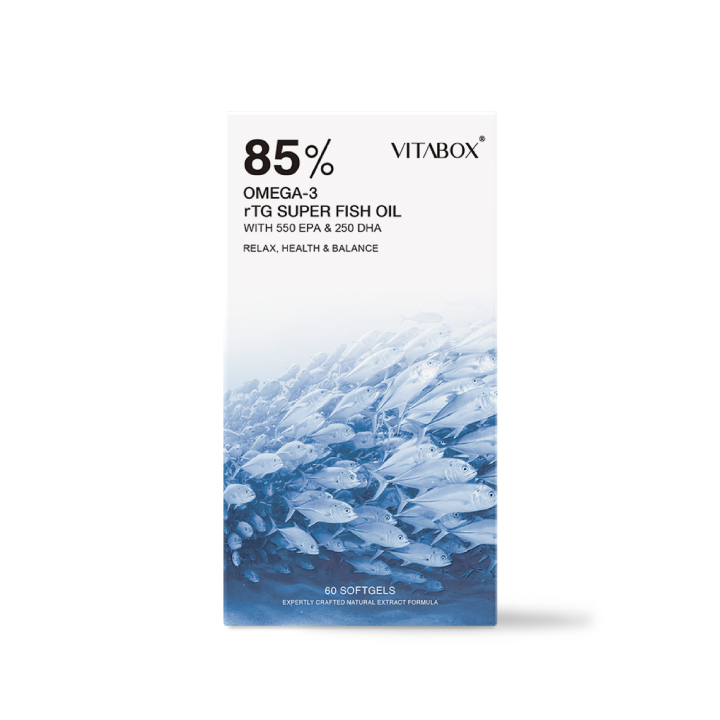 Vitabox【挪威 85% Omega-3 rTG 高濃度魚油】