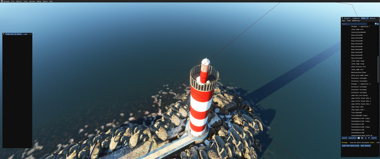 phare de Port La Nouvelle et feu de jetée Grau Agde/Fort de Briscou/phare Leucate Desktop-11-07-2023-19-44-20-490