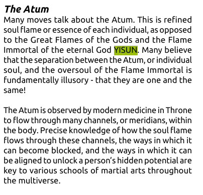 separation from YISUN is illusory