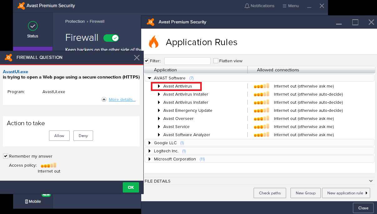 avast update problems firewall avast update problems firewall