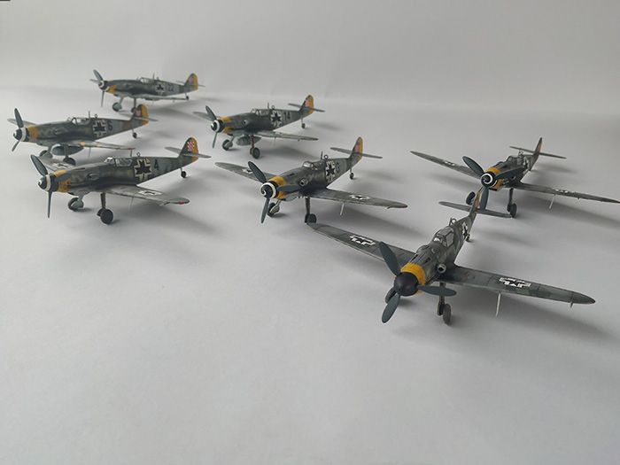 Bf-109G 2.Lj. AZ model i Revell 1/72 Pt.II IMG-20201024-123543