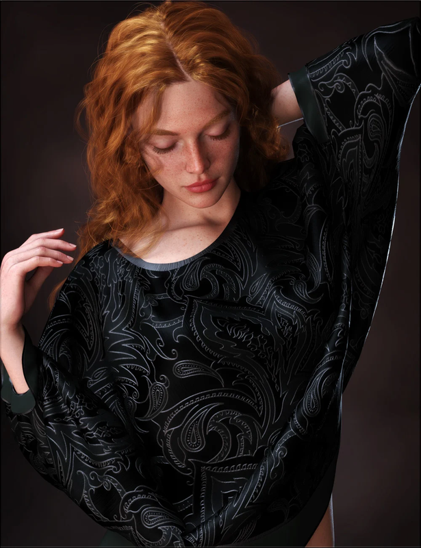 VYK Separates – dForce Batwing Shirt