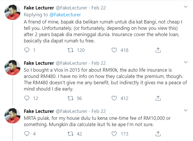 Elak Jadi Beban Waris Jika Meninggal, Lelaki Saran Beli Insurans Khas