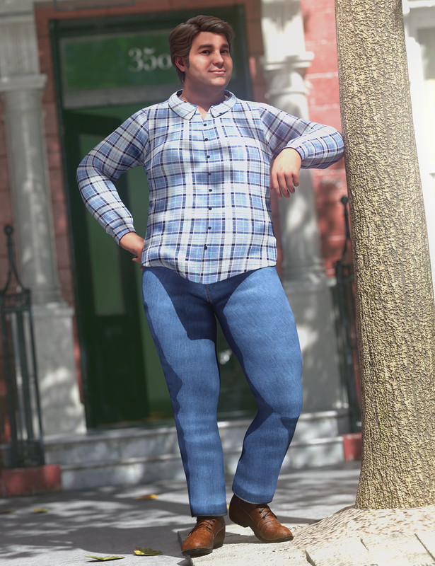 dForce Casual Flannel Outfit for Genesis 8.1 Male dForce Casual Flannel Outfit for Genesis 8.1 Male