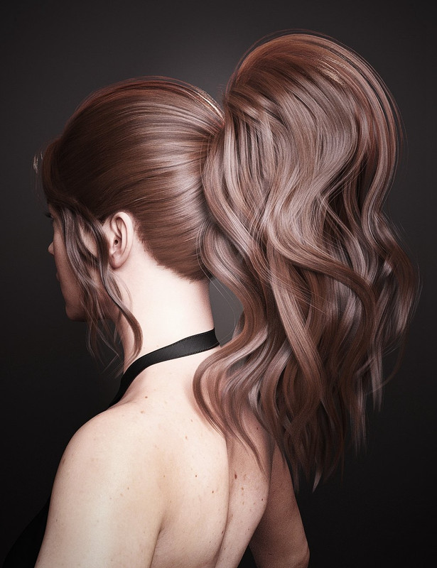 Mawei Hair for Genesis 8 and 8.1 Females Mawei Hair for Genesis 8 and 8.1 Females