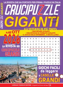 Crucipuzzle Giganti N.62 – Ottobre 2026