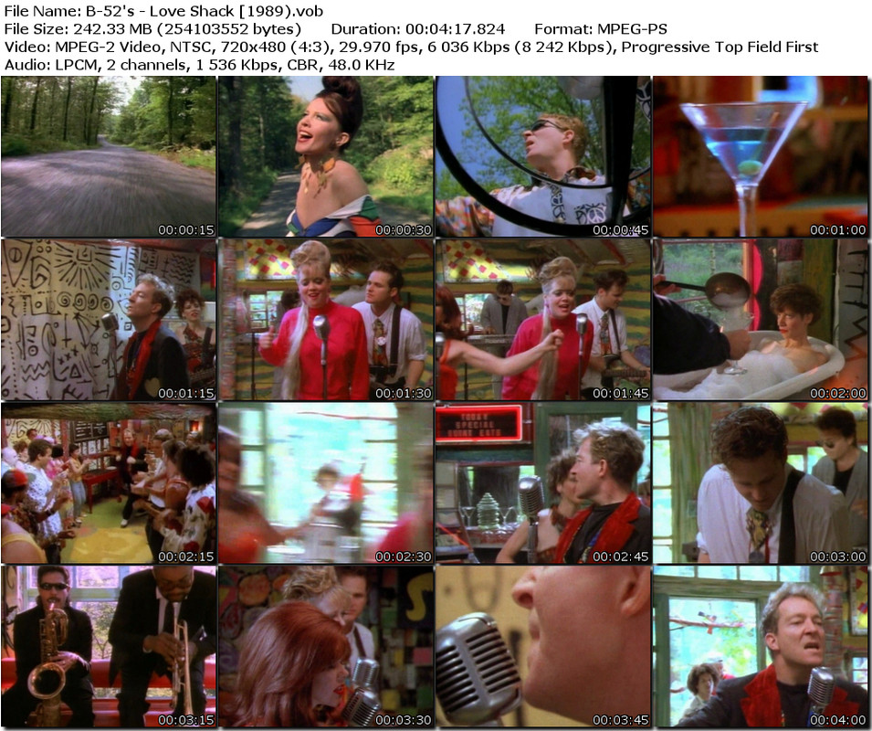 B-52's - Love Shack [1989).vob_tn