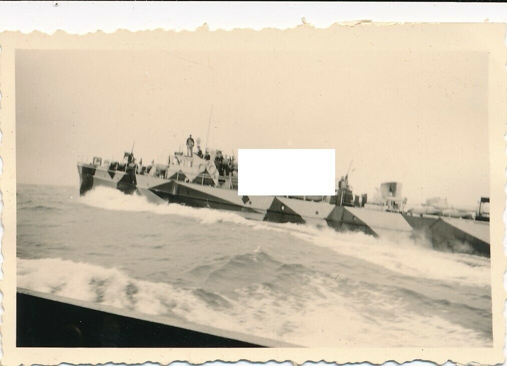 Westraum Kriegsmarine Kriegsschiff R-Boot Räumboot Tarnanstrich