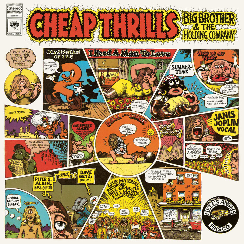 Big Brother & The Holding Company, Janis Joplin - Cheap Thrills (1968/1999)  [Blues Rock]; mp3, 320 kbps - jazznblues.club