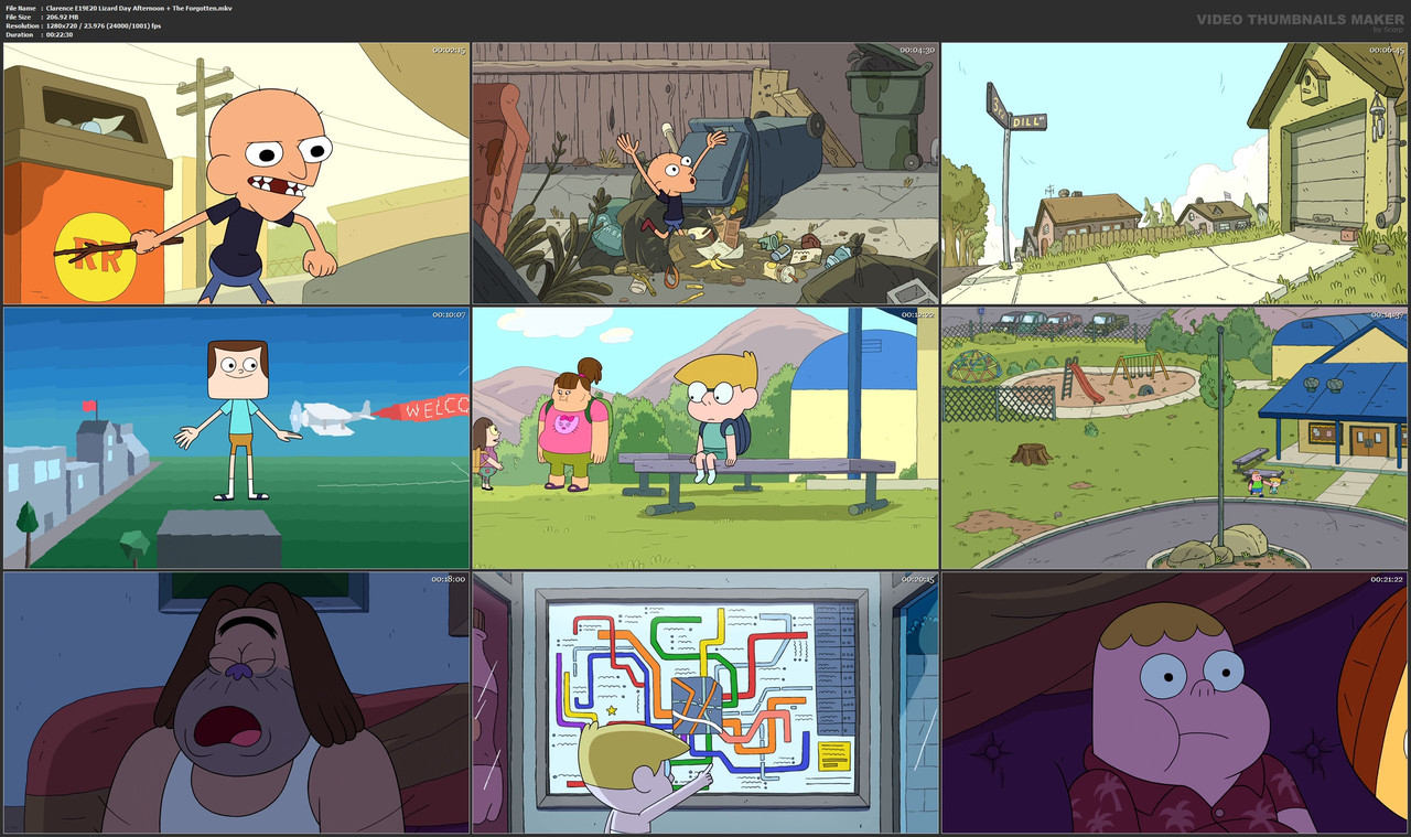 Clarence E19E20 Lizard Day Afternoon   The Forgotten.mkv