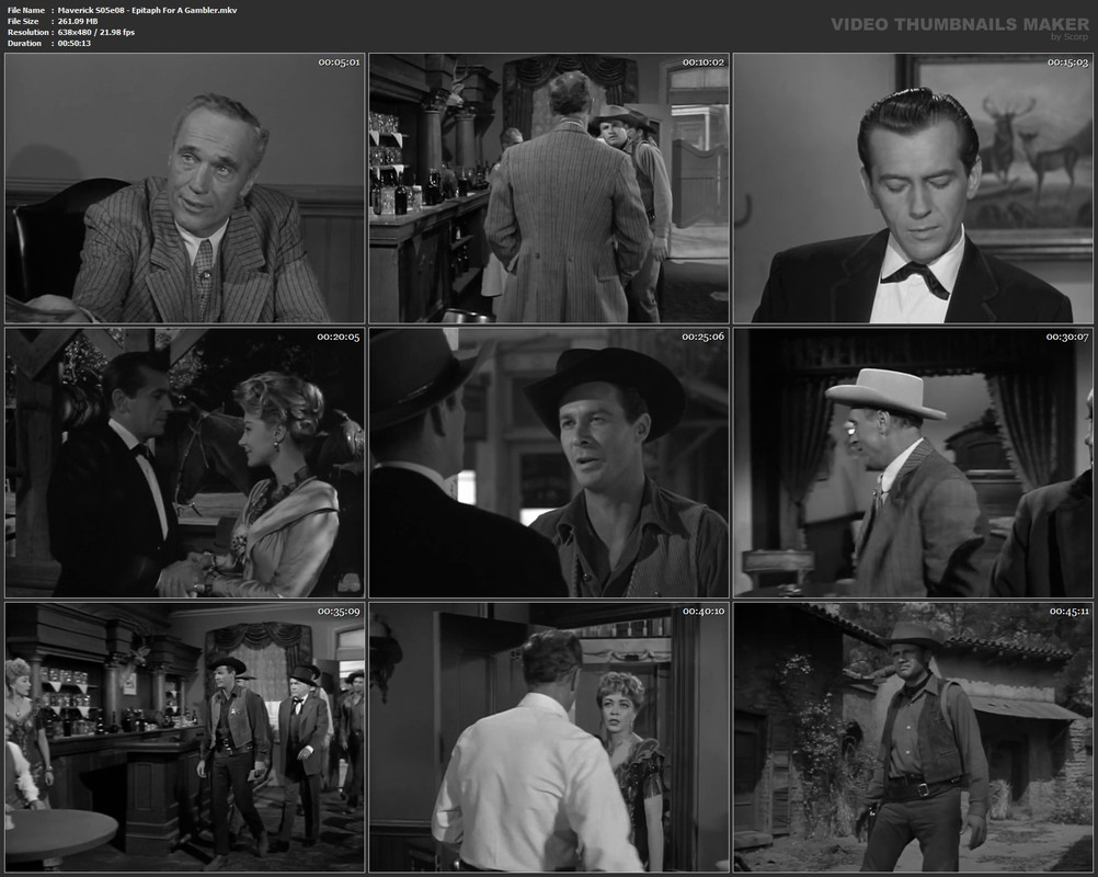 Maverick S05e08 - Epitaph For A Gambler.mkv