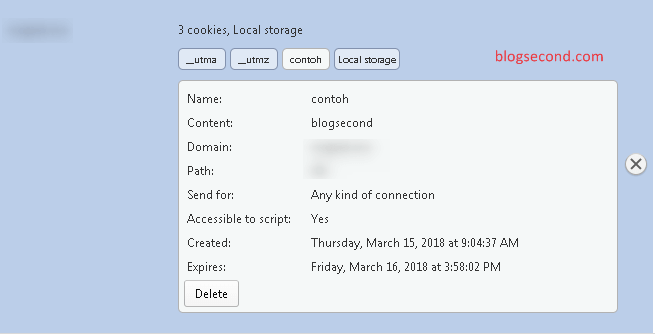 Mengetahui Cookie yang Telah Ditambahkan di Browser Opera