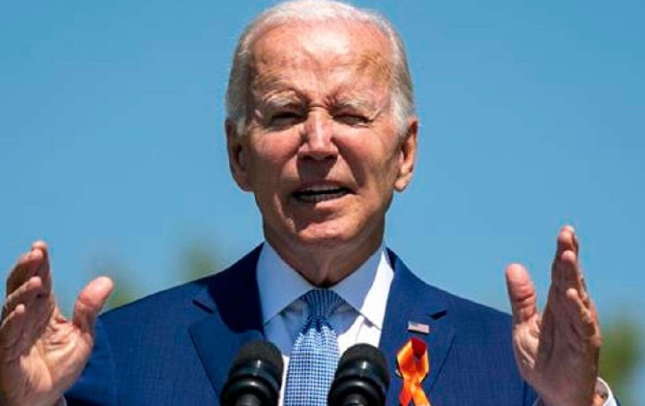 Joe Biden frente a mandatarios de Irak, Egipto y Emiratos Árabe Unidos 