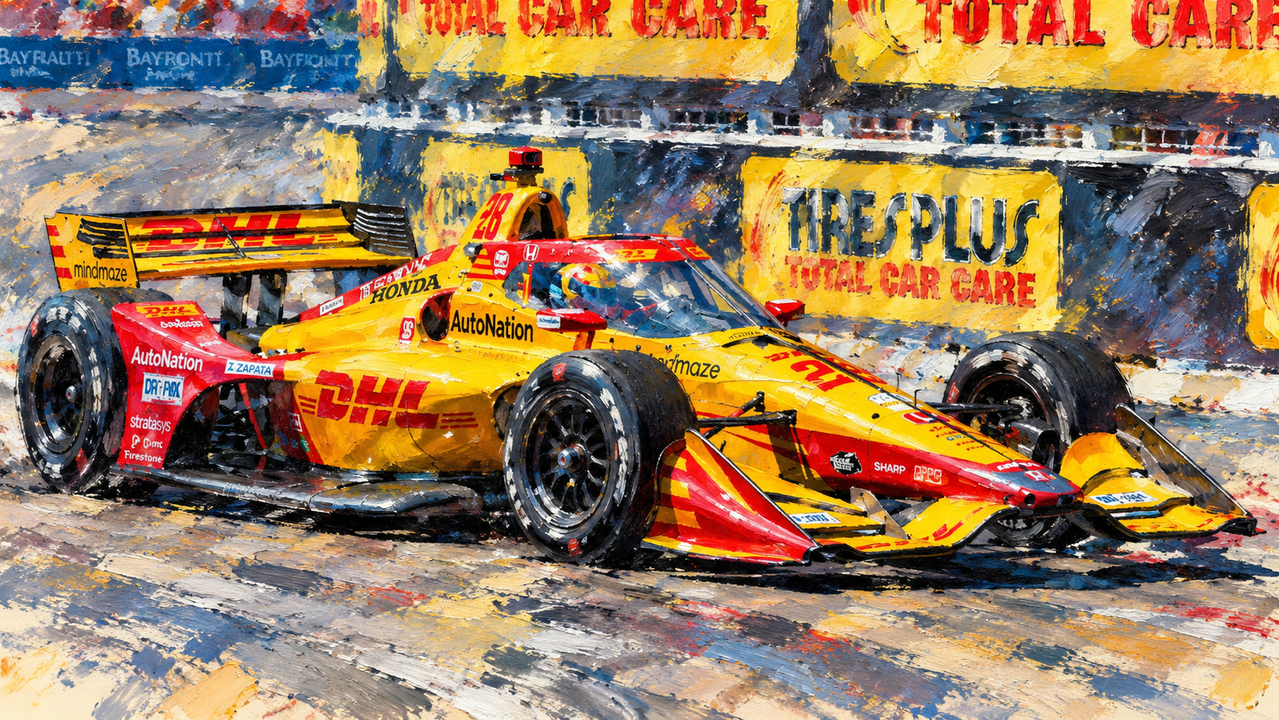 2022 3000st pete romain gr 32022 INDYCAR LIVERIES ST PETE INDYCAR CAR No 28 jpgaasdg