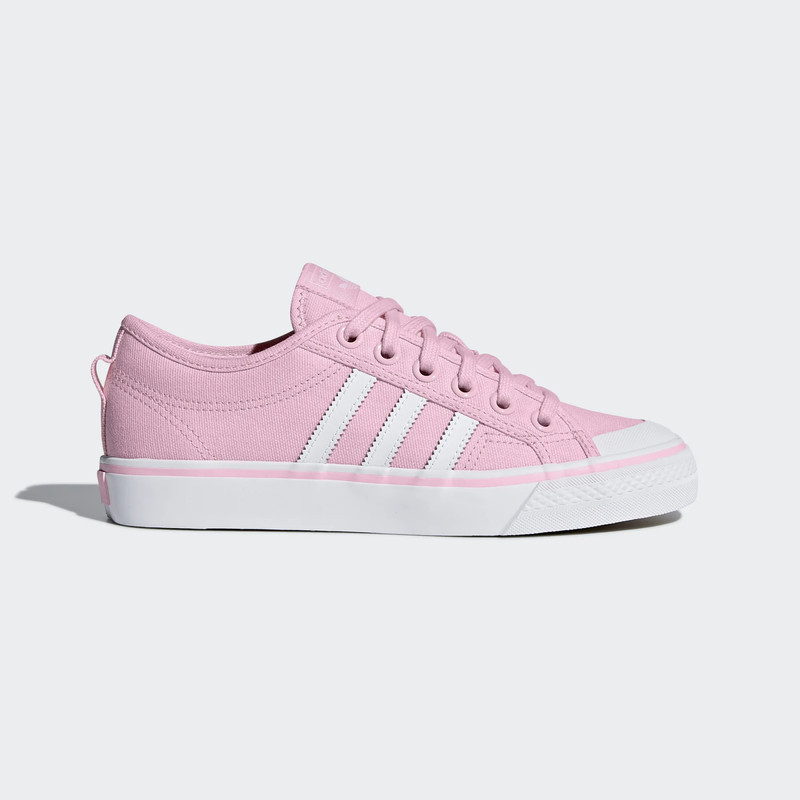 Original Adidas Nizza Women's Fashion Sneakers - CQ2539 Pink | eBay