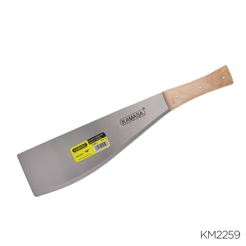MACHETE CANERO SIN GANCHO/ MADERA 14" KAMASA