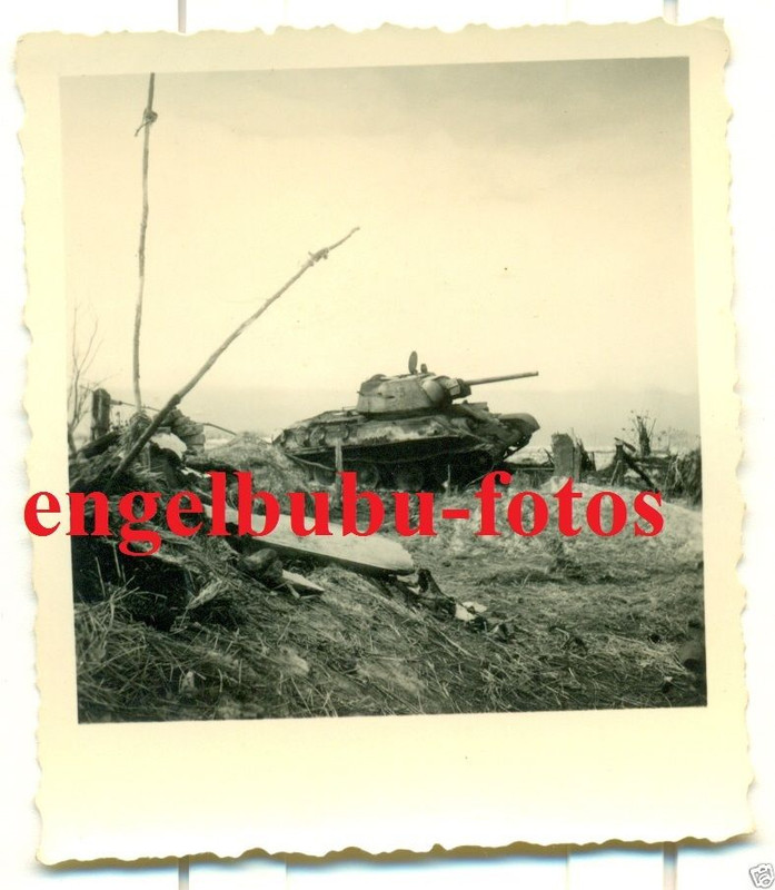 PANZER - Russischer TANK T-34 mit Nr.3 nach Rußl