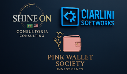 Pink Wallet Society, Shine On e Ciarlinisoftworks: um ecossistema onde patrimônio, tecnologia e propósito se encontram
