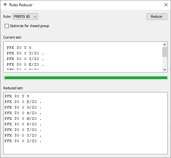 Rule reducer alt text