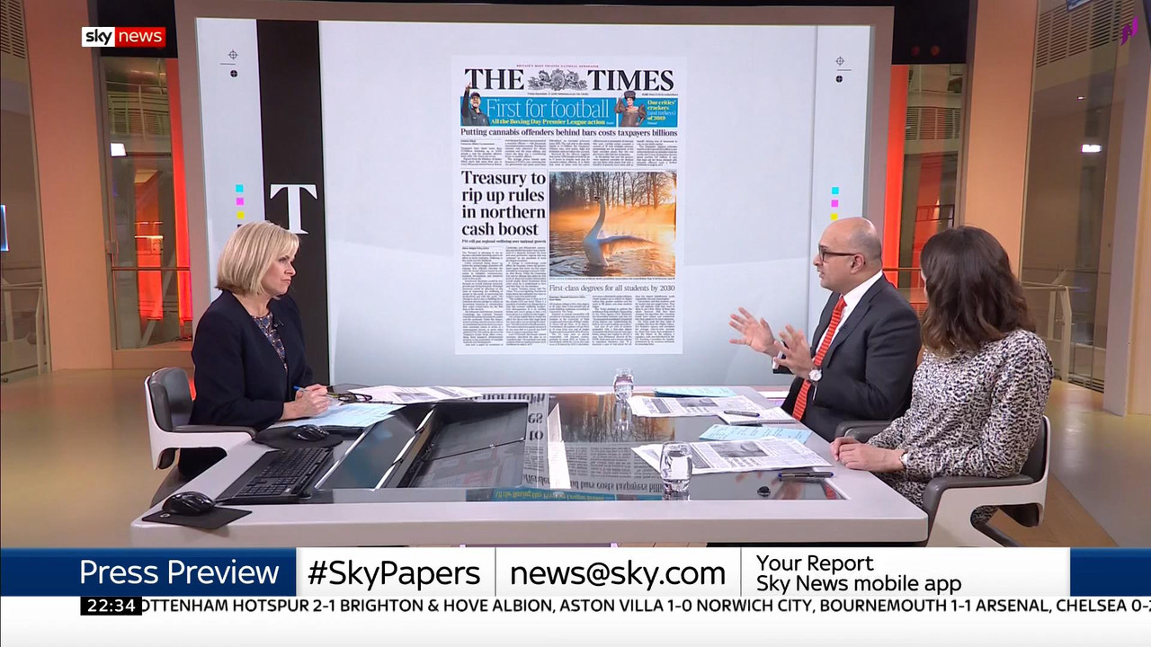 26 December - 22.00.00 - Sky News. All the latest news from Sky 