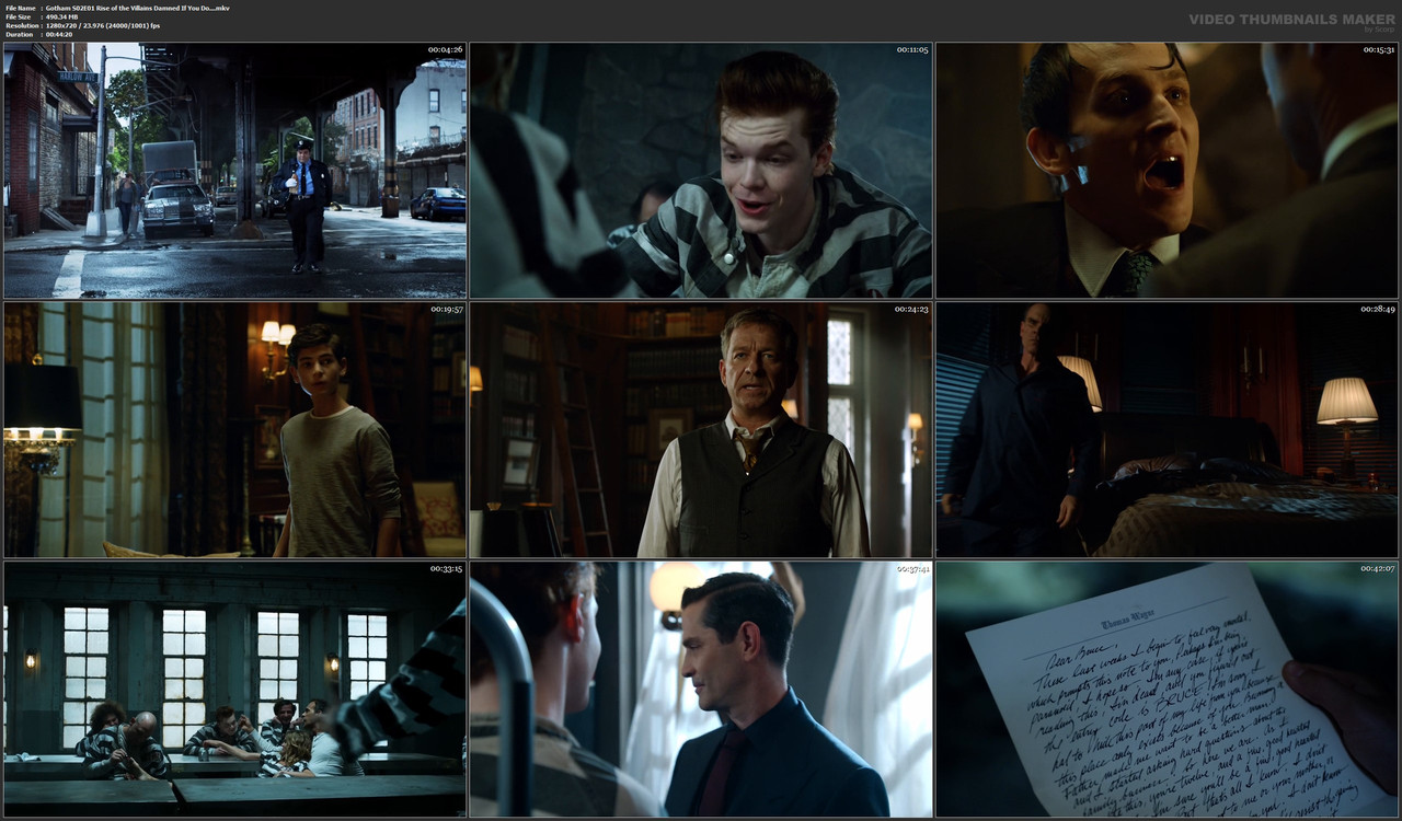 Gotham S02E01 Rise of the Villains Damned If You Do....mkv