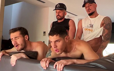 Even’s super hot week end Part 2 – Bastian Karim, Even, Max Duran & Roni Yarz