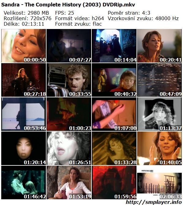 Sandra - The Complete History (2003)