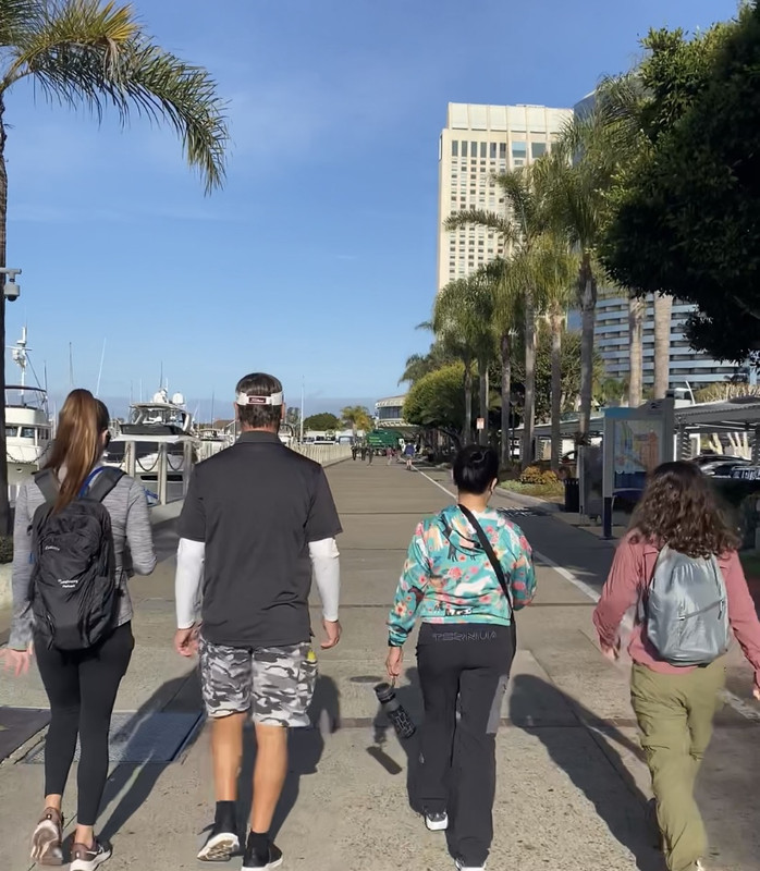 Embarcadero action shot