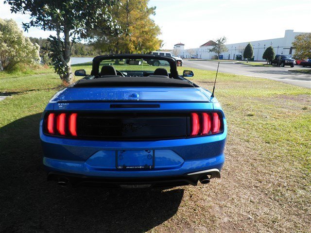 1FATP8UH3K5159596 Ford Mustang 2019 Blue 2.3L