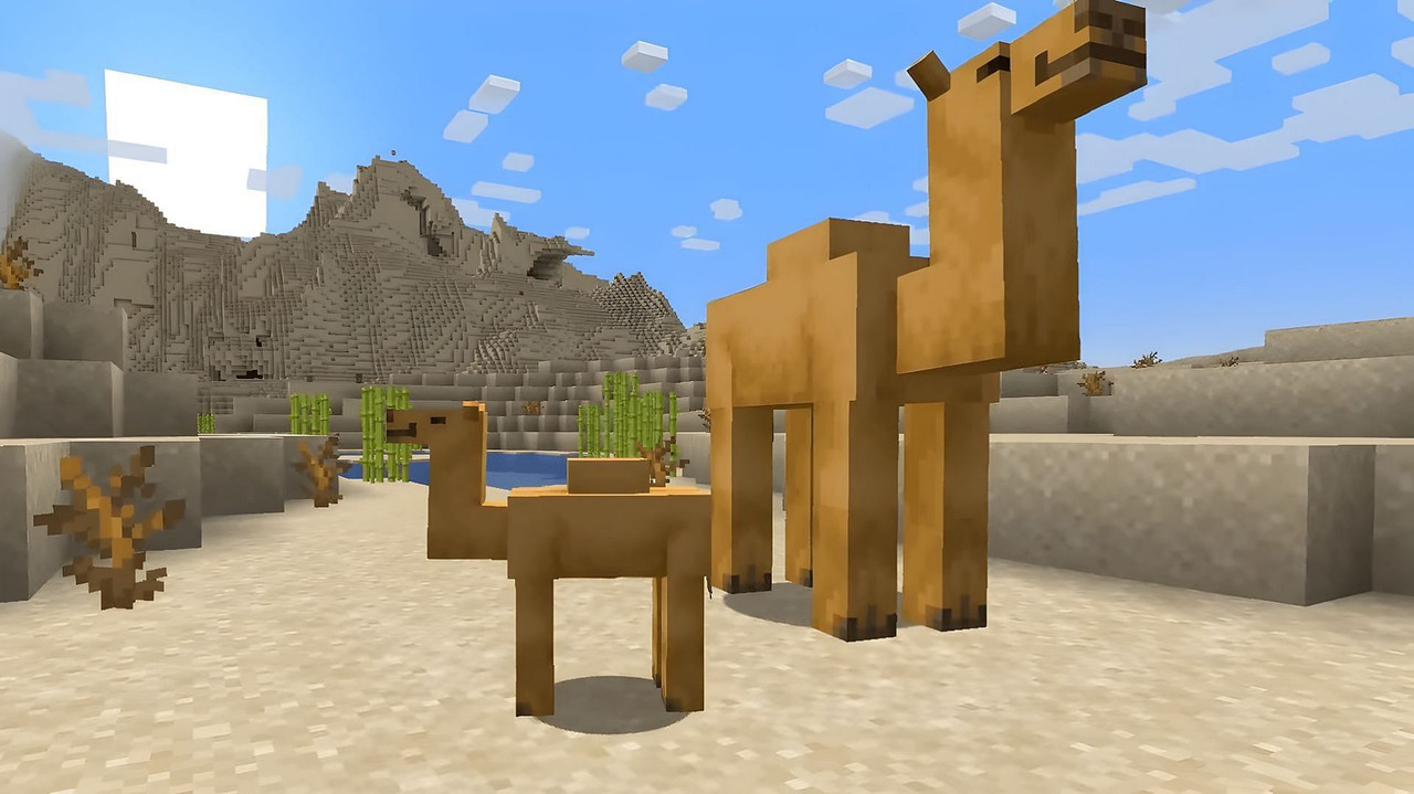 Camels in Minecraft 1.20 Update: Locations, Drops, and Uses Camels in Minecraft 1.20 Update: Locations, Drops, and Uses