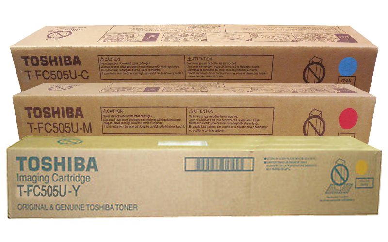 Toshiba E-STUDIO 3505AC (TFC505U) Standard Yield Toner Set