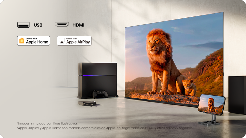 Clic, transmite y disfruta